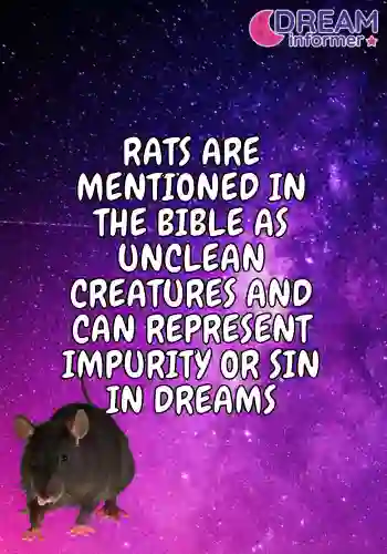 What is the Biblical Meaning Of Rats In A Dream